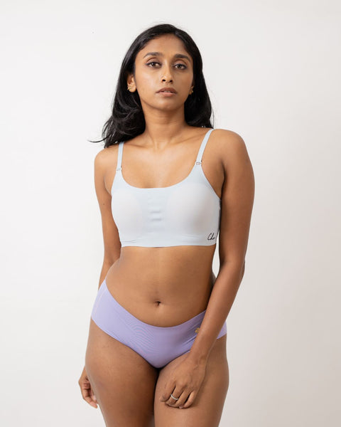 Lavender - Raw cut Seamless Full Brief