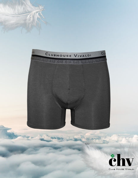 Ultimate Finesse Soft Boxer Brief - Charcoal